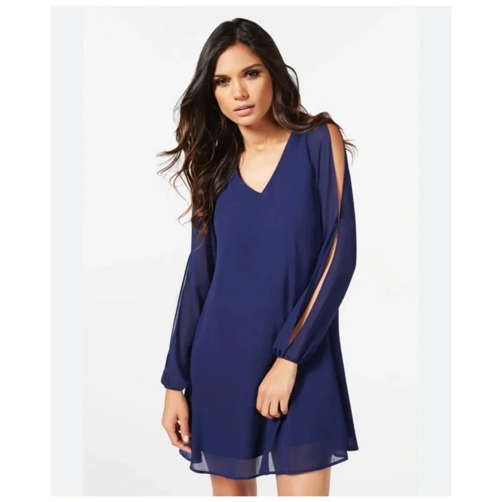 Everly Cold Shoulder Shift Dress Size Small